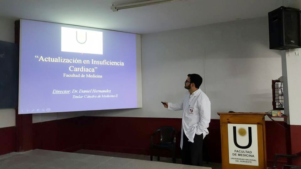 Disertación del Dr. Andrés Duarte sobre 'Insuficiencia Cardíaca Aguda'